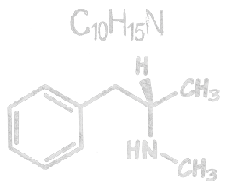 Methamphetamin molecule